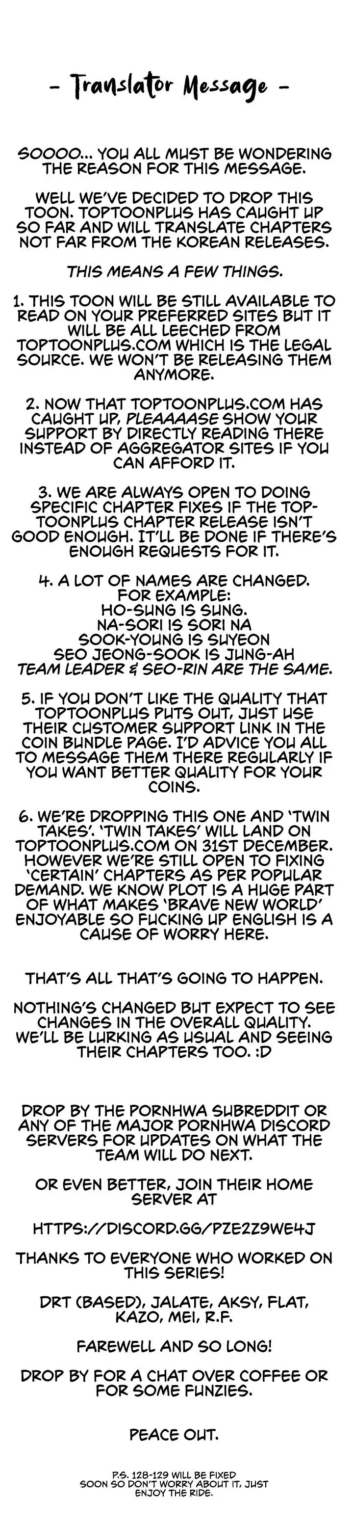 A Wonderful New World chapter 129.5, page 1