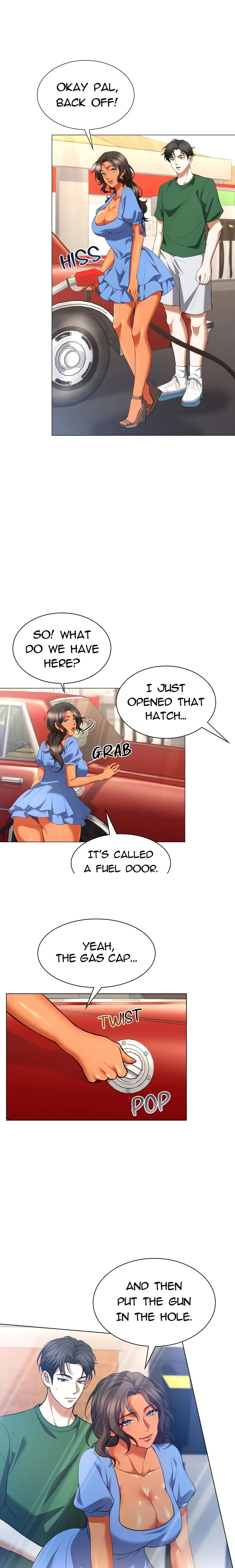 Backseat Trip With My Stepmother Chapter 1 Page 10