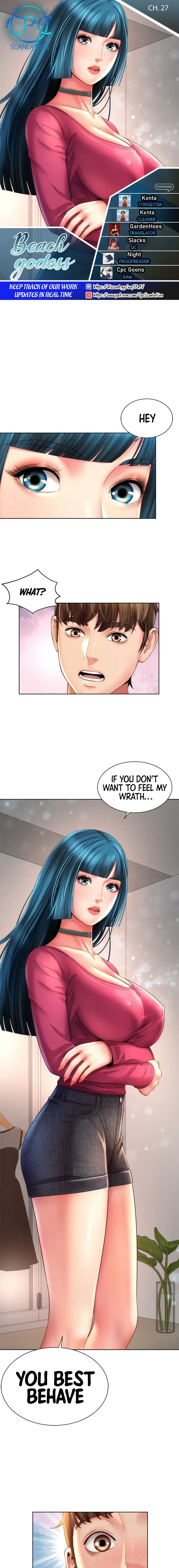 Beach Goddess chapter 27, page 1
