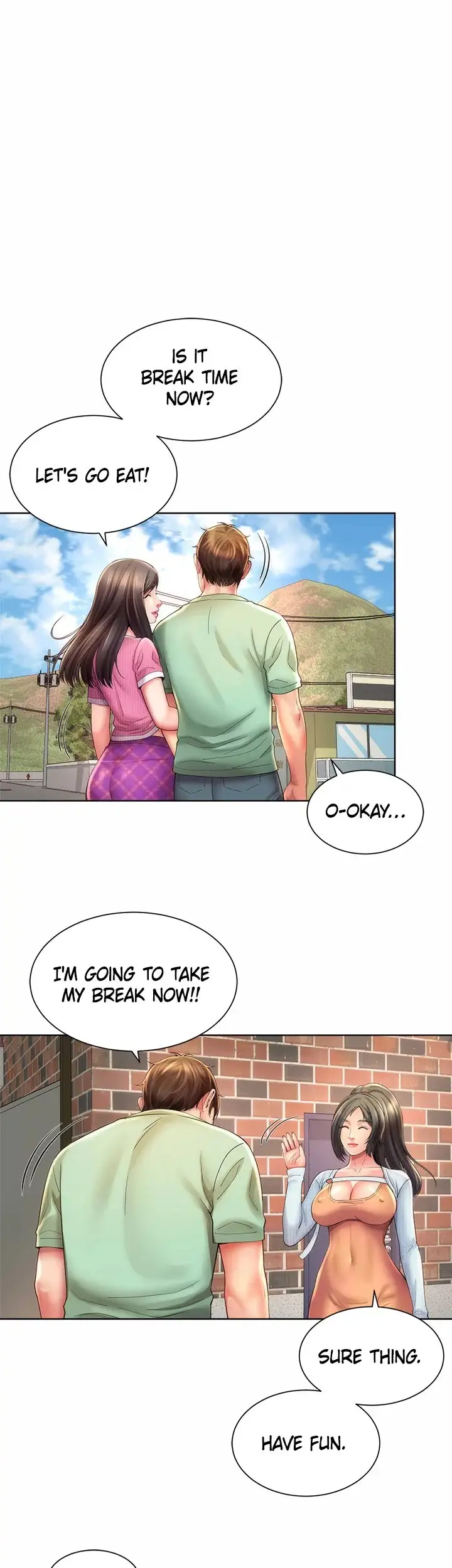 Beach Goddess chapter 36, page 1