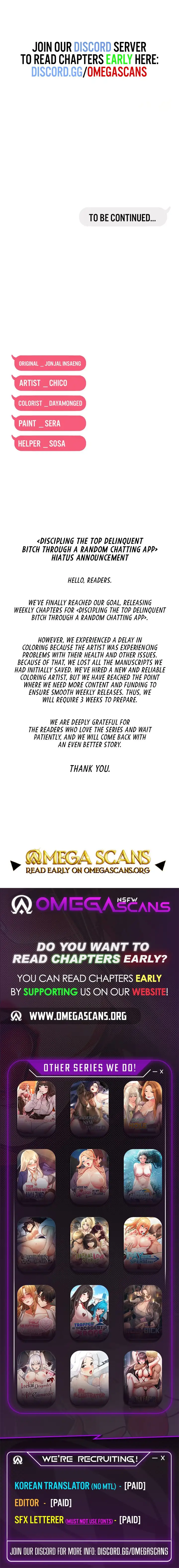 Disciplining The Top Delinquent Bitch Through A Random Chatting App Chapter 45 Page 7