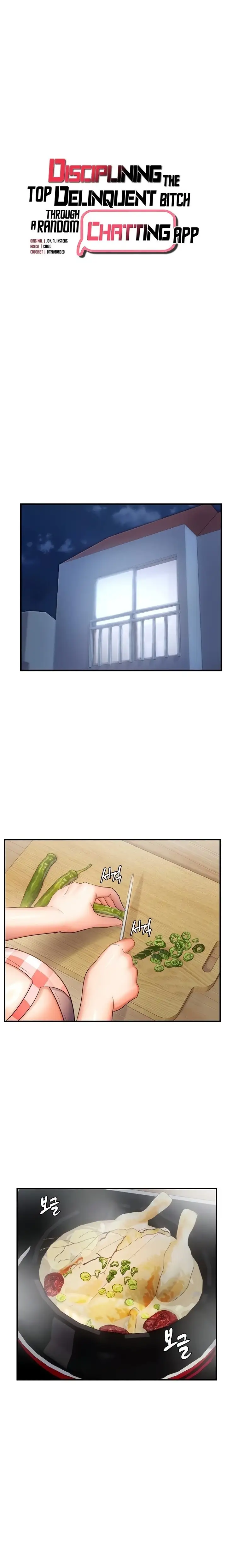 Disciplining The Top Delinquent Bitch Through A Random Chatting App Chapter 56 Page 3