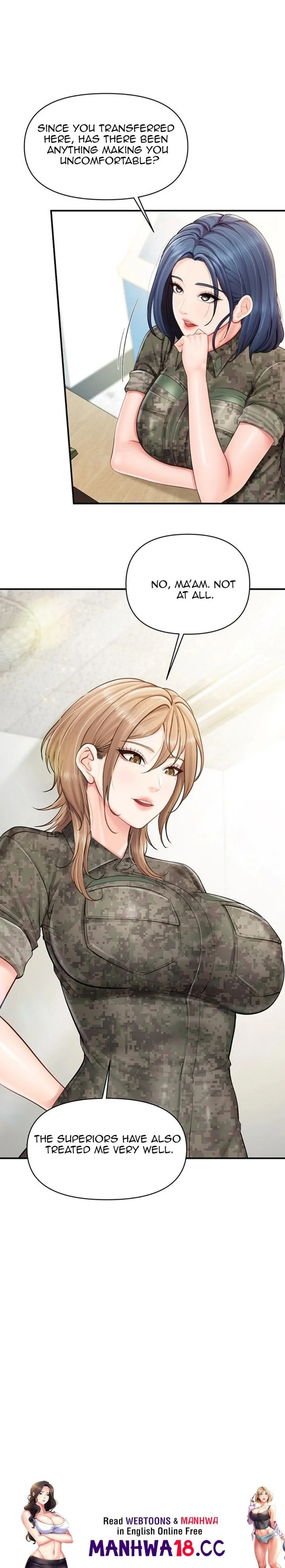 I’m the Only Man on the Military Base Chapter 62 Page 22