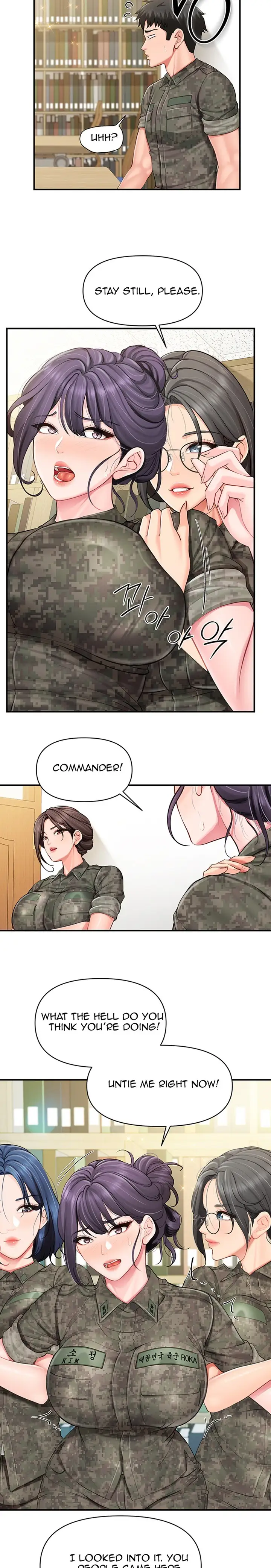 I’m the Only Man on the Military Base Chapter 74 Page 11