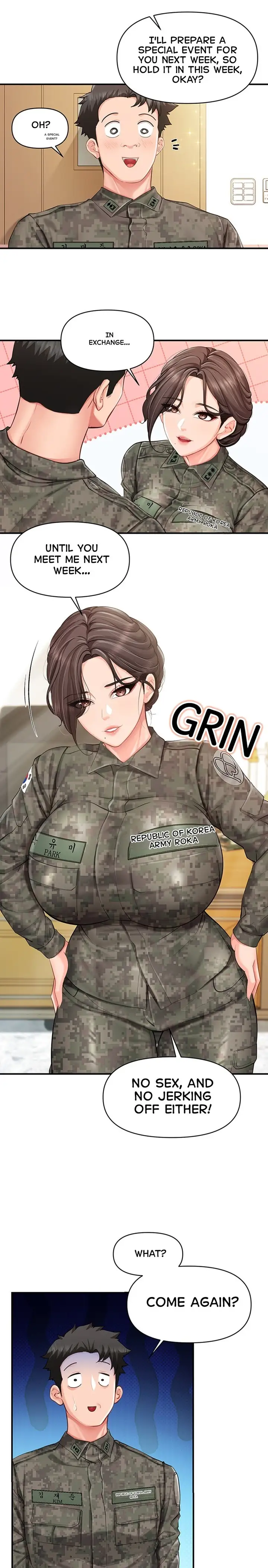 I’m the Only Man on the Military Base Chapter 78 Page 9