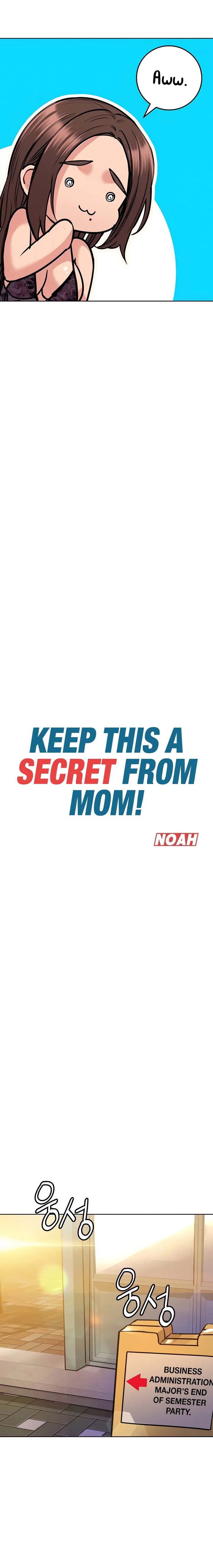 Keep it a secret from your mother! Chapter 18 Page 10