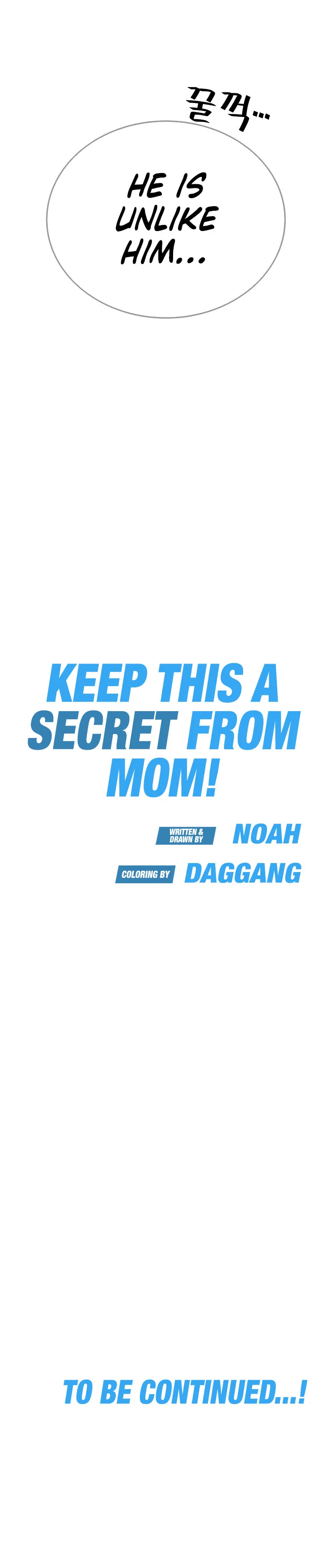 Keep it a secret from your mother! Chapter 70 Page 35