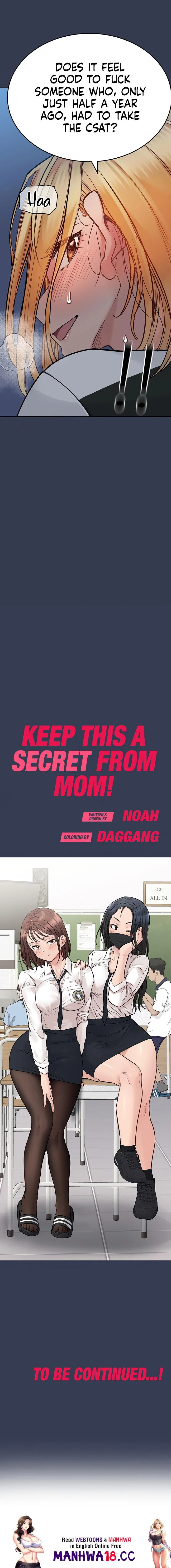 Keep it a secret from your mother! Chapter 75 Page 35