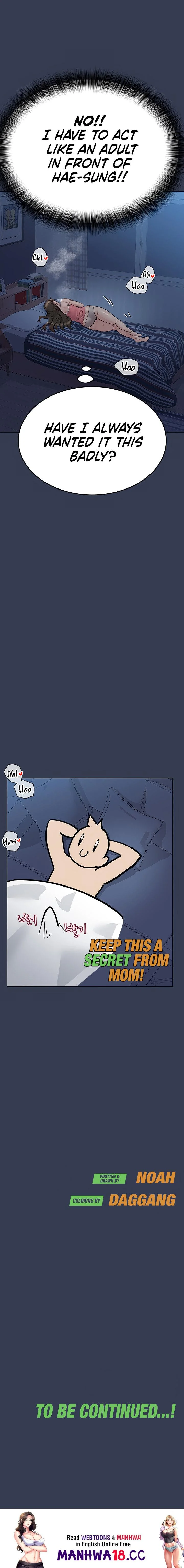 Keep it a secret from your mother! Chapter 82 Page 35