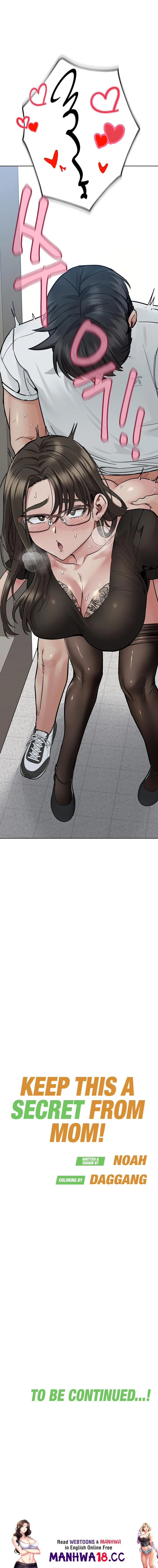 Keep it a secret from your mother! Chapter 84 Page 34