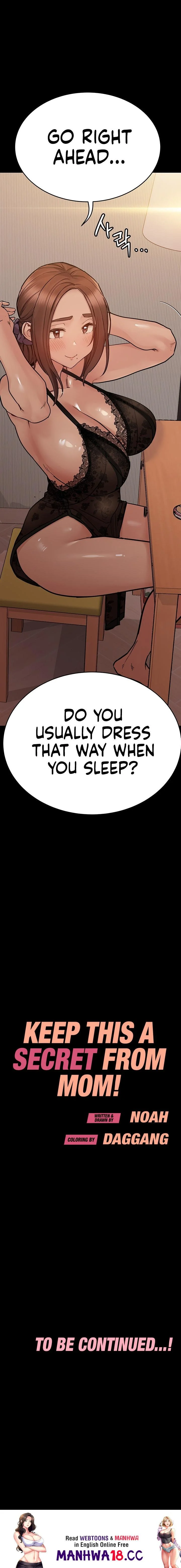 Keep it a secret from your mother! Chapter 90 Page 36