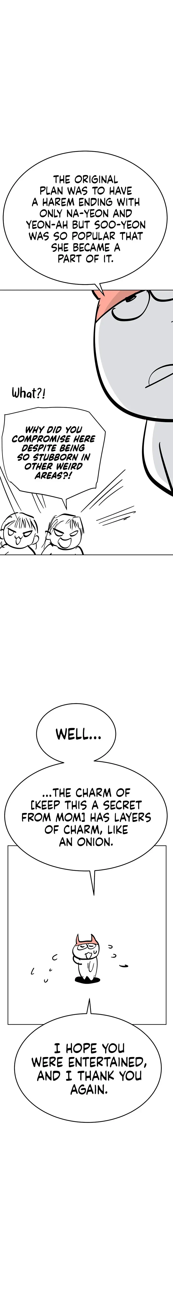 Keep it a secret from your mother! chapter 100.5, page 11