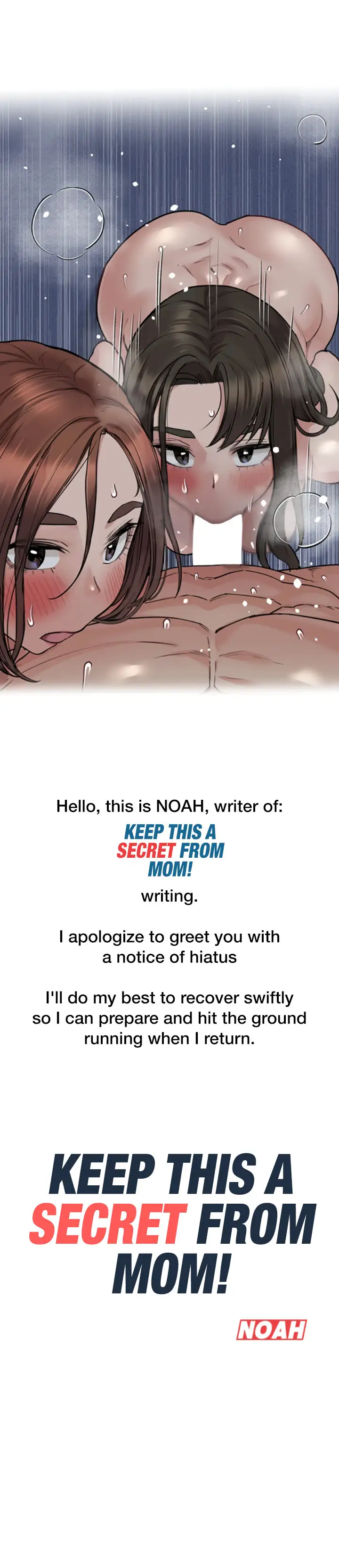 Keep it a secret from your mother! chapter 55.5, page 1
