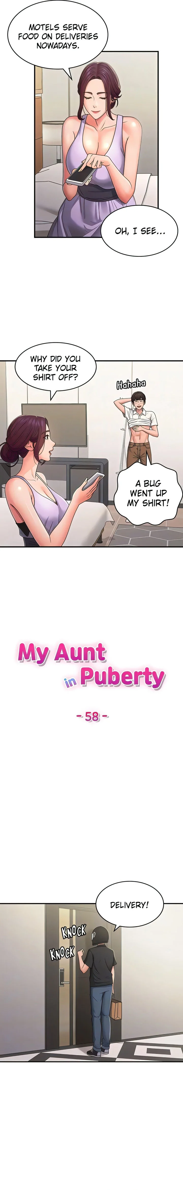 My Aunt in Puberty Chapter 58 Page 7