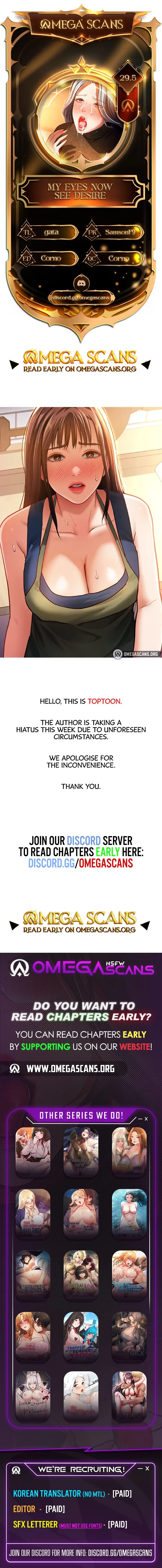 My Eyes Now See Desire chapter 29.5, page 1