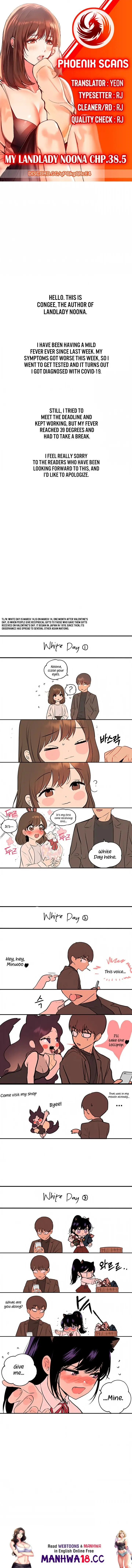 My Landlady Noona chapter 38.5, page 1