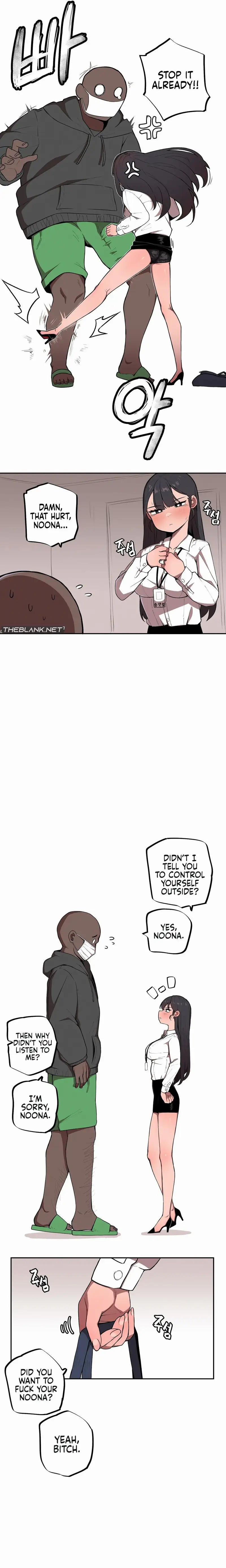 Noona and her BIG little Bro chapter 1, page 4