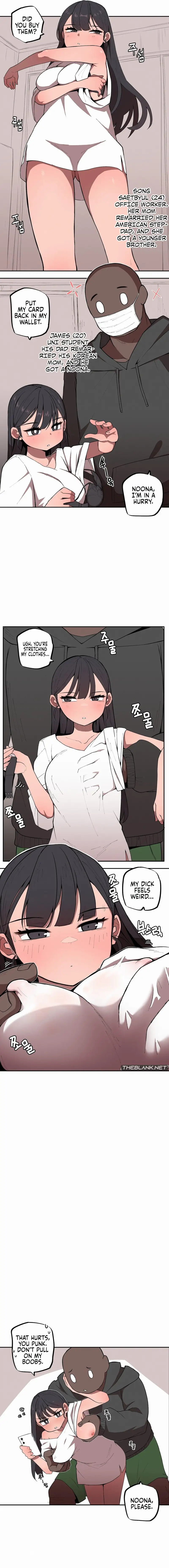 Noona and her BIG little Bro chapter 1, page 6