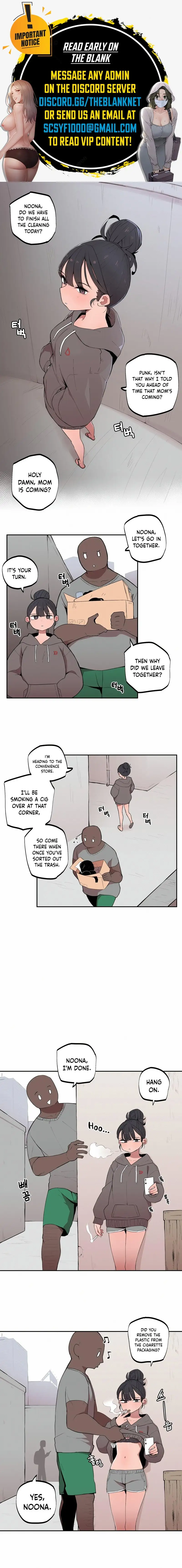 Noona and her BIG little Bro chapter 3, page 1