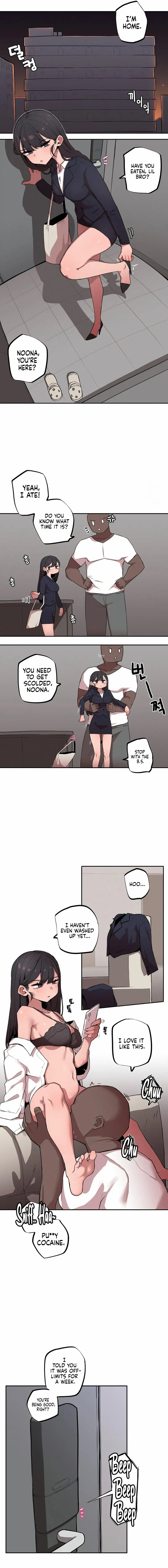 Noona and her BIG little Bro chapter 5, page 6