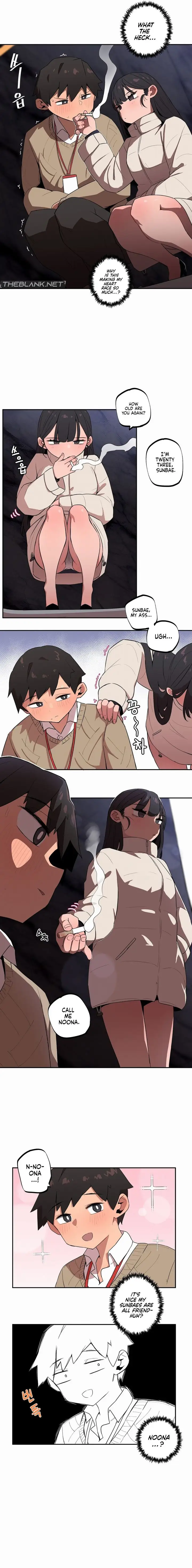Noona and her BIG little Bro chapter 15, page 6