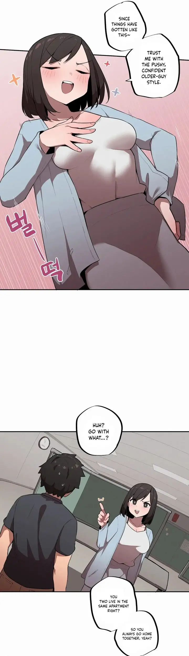 Noona and her BIG little Bro chapter 29, page 9