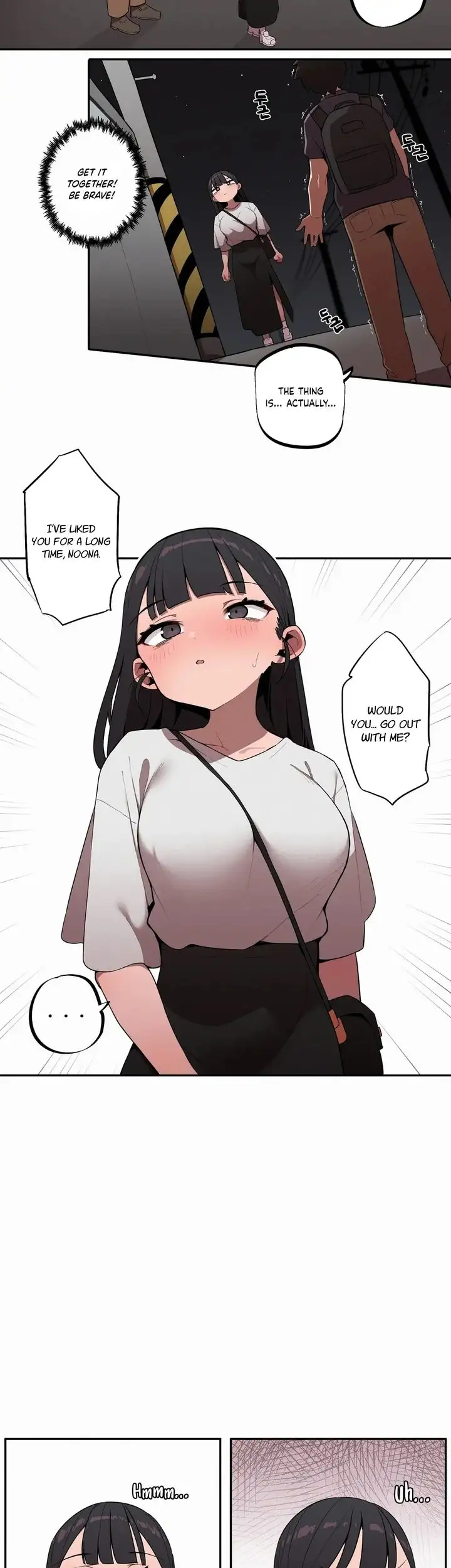 Noona and her BIG little Bro chapter 29, page 13
