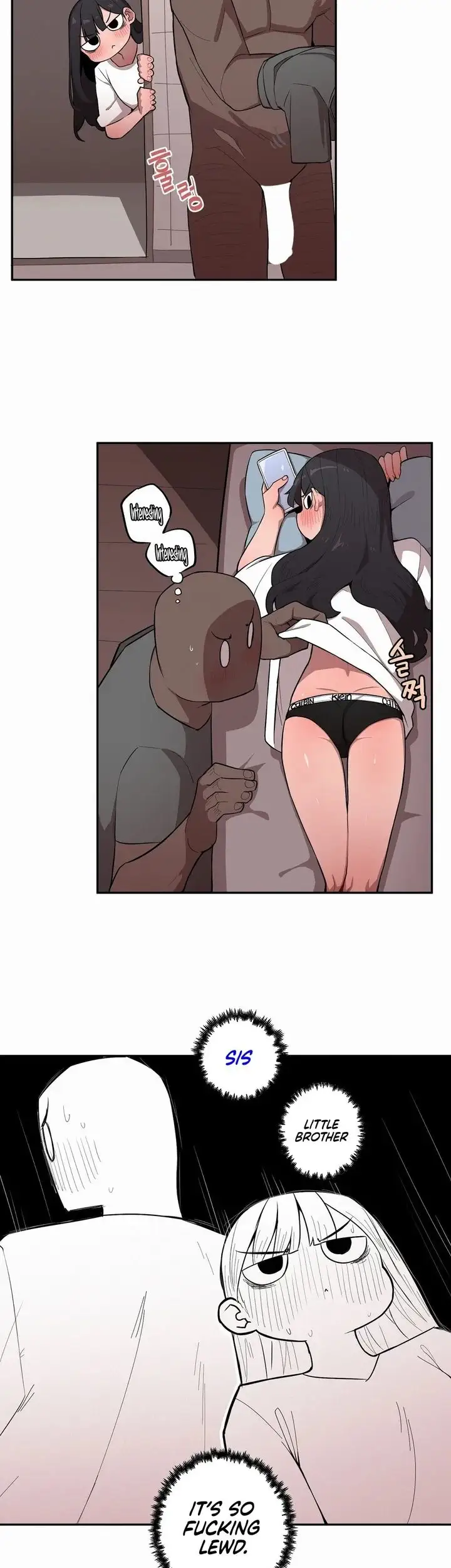 Noona and her BIG little Bro chapter 32, page 5