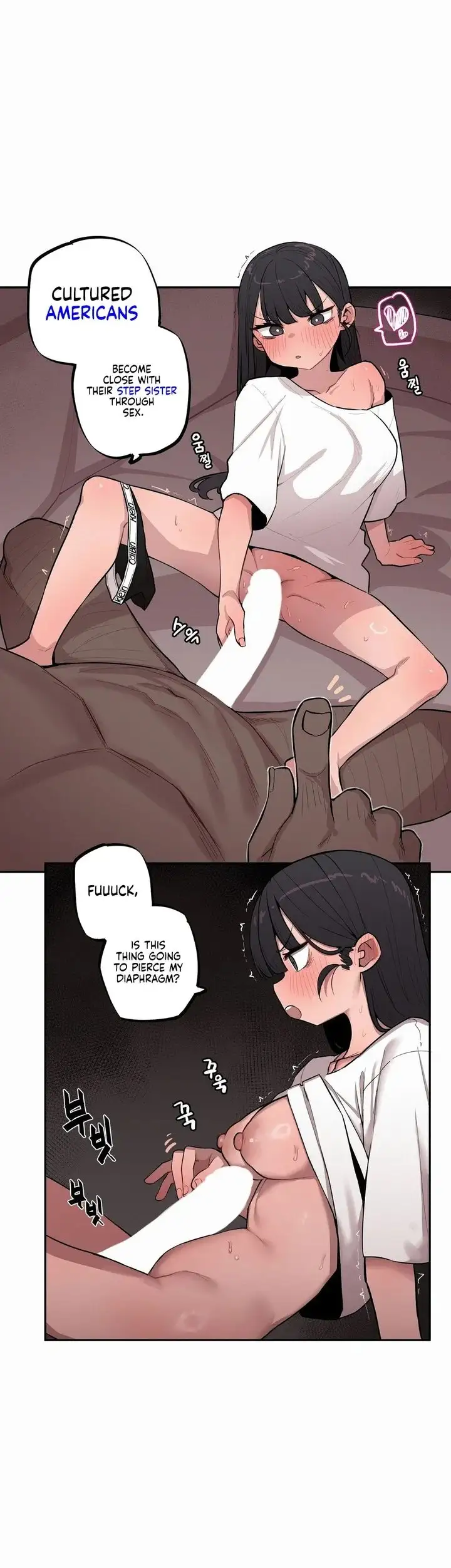 Noona and her BIG little Bro chapter 32, page 8