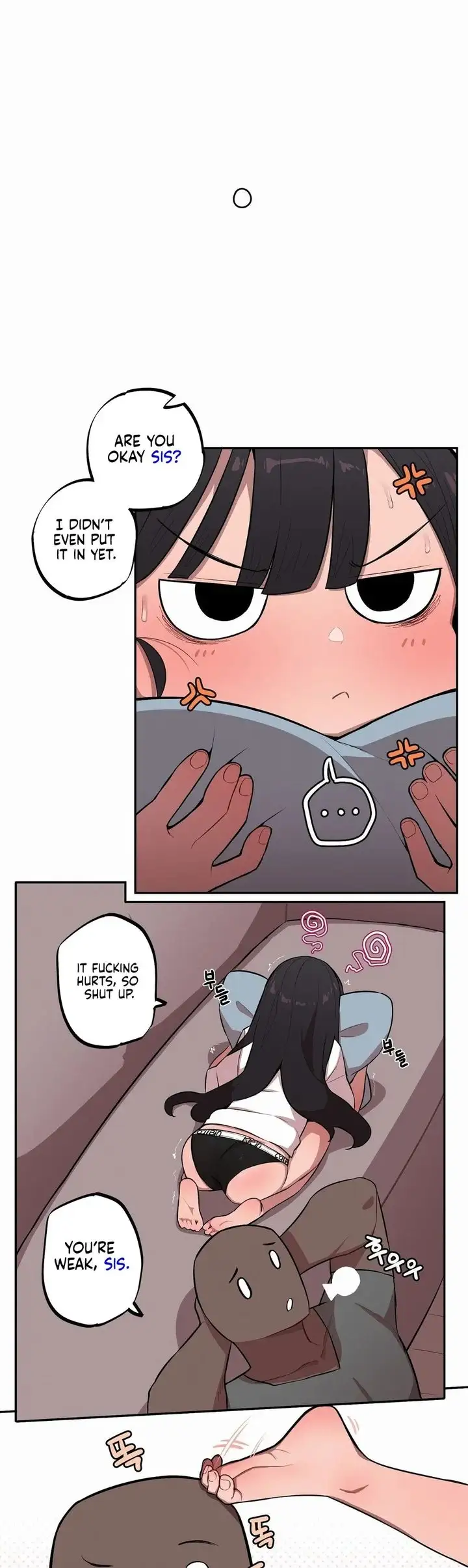 Noona and her BIG little Bro chapter 32, page 11