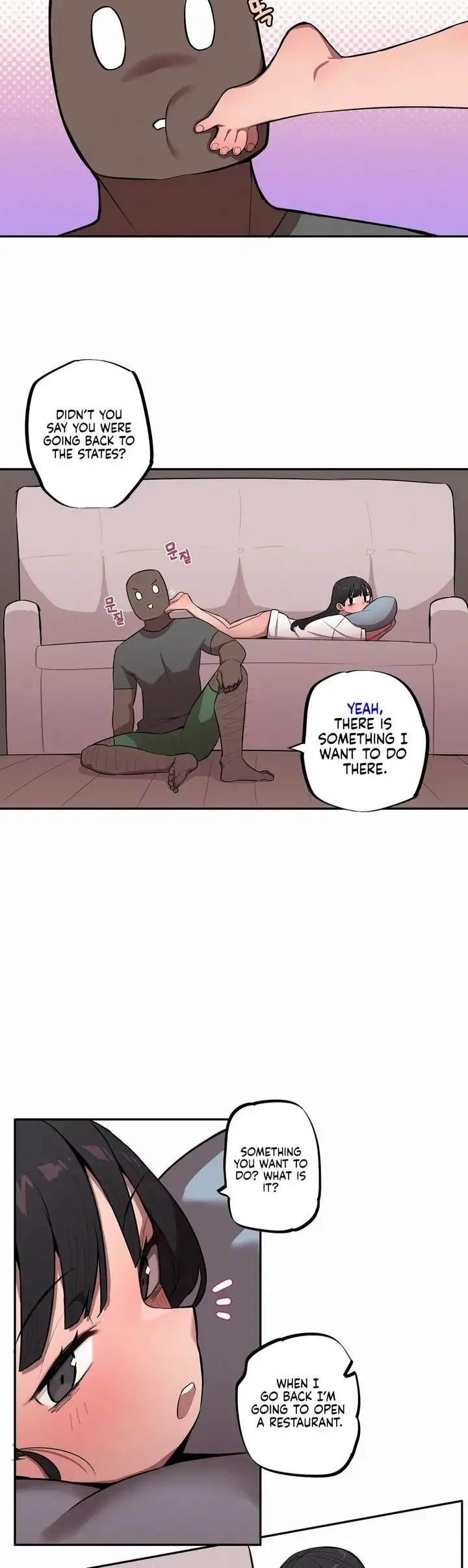 Noona and her BIG little Bro chapter 32, page 12