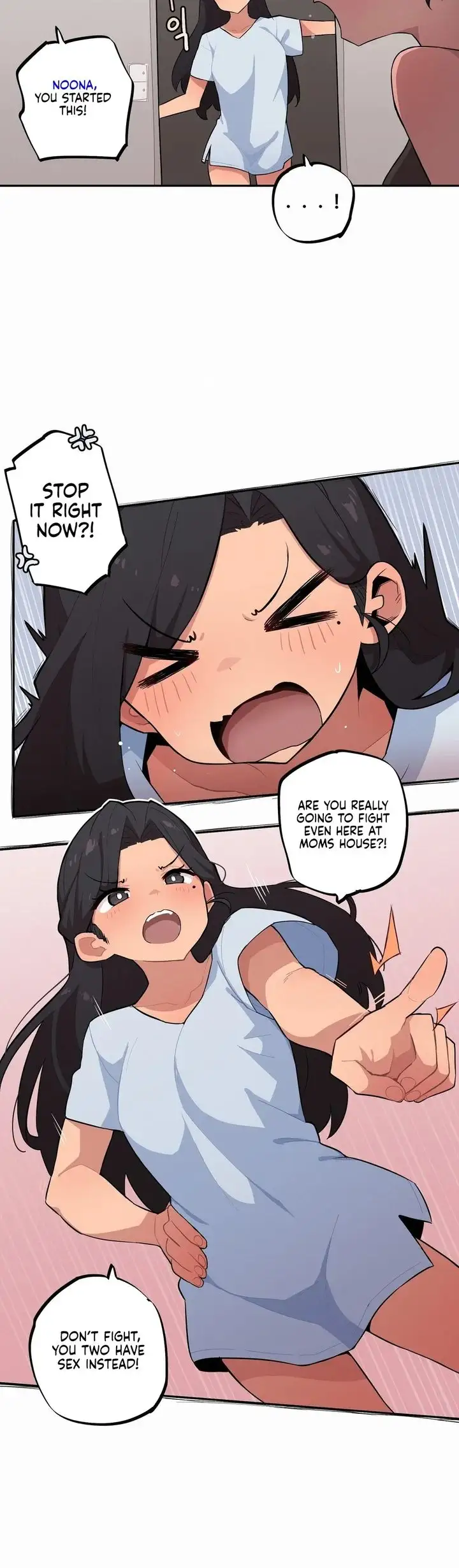 Noona and her BIG little Bro chapter 33, page 3