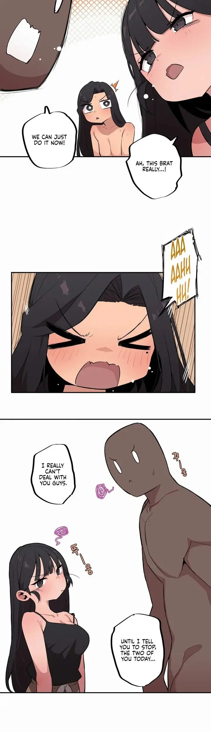 Noona and her BIG little Bro chapter 33, page 16