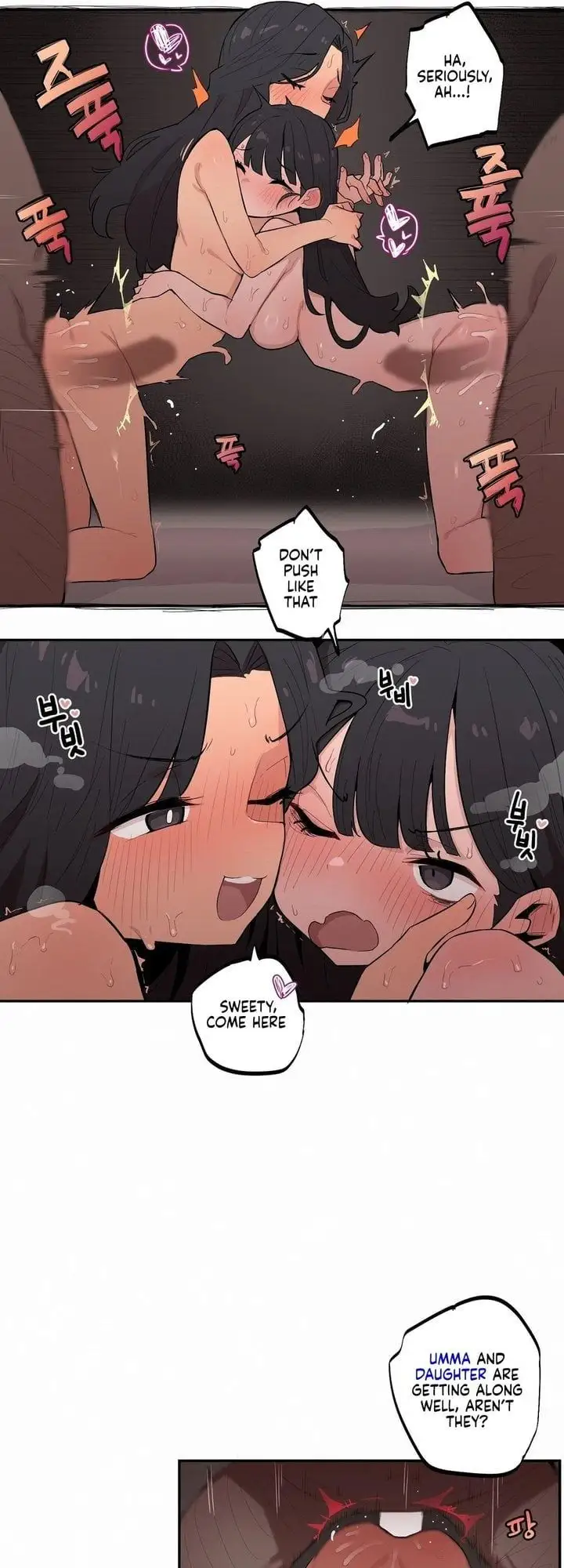 Noona and her BIG little Bro chapter 34, page 10