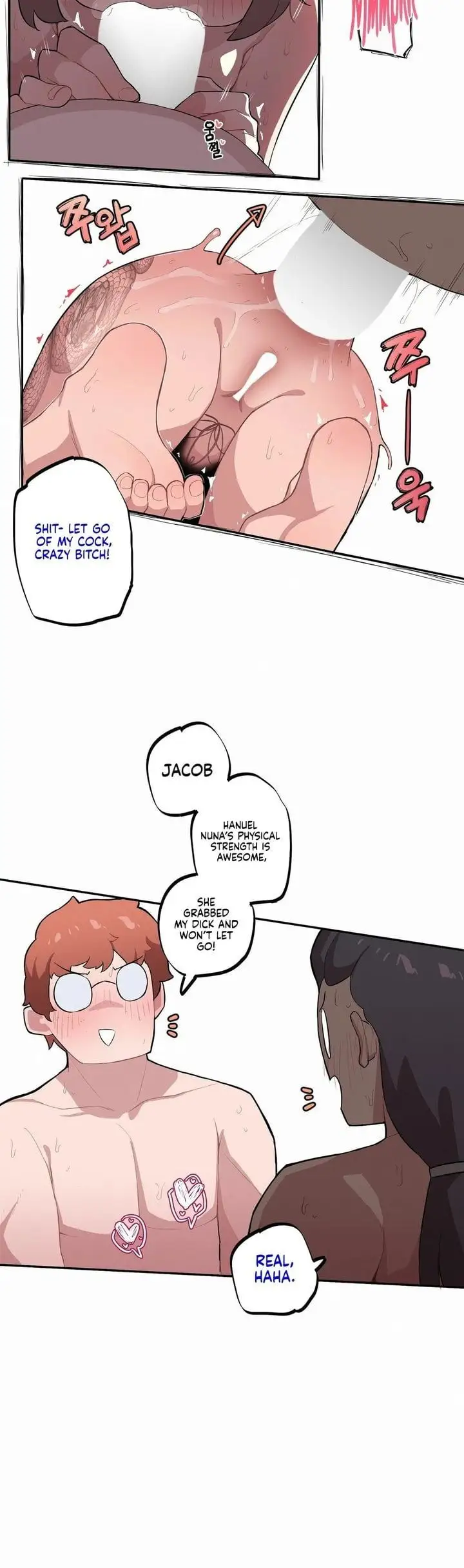 Noona and her BIG little Bro chapter 35, page 11