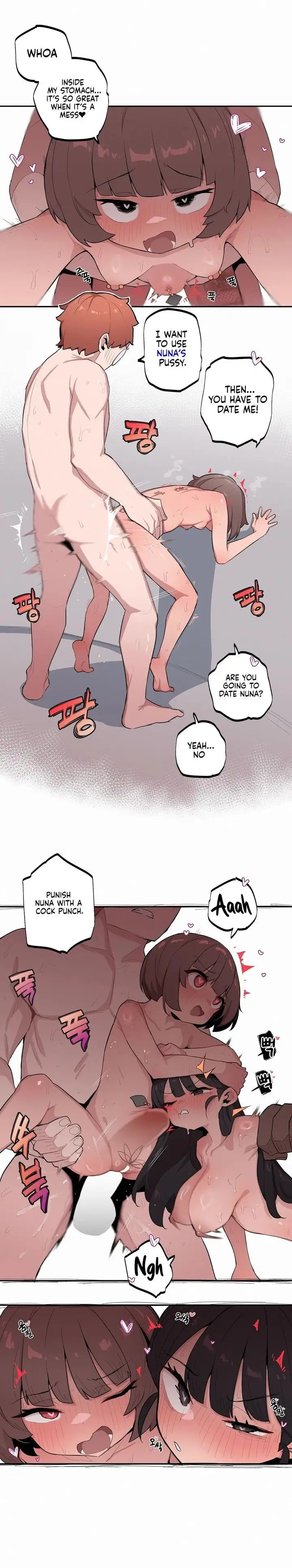 Noona and her BIG little Bro chapter 36, page 10
