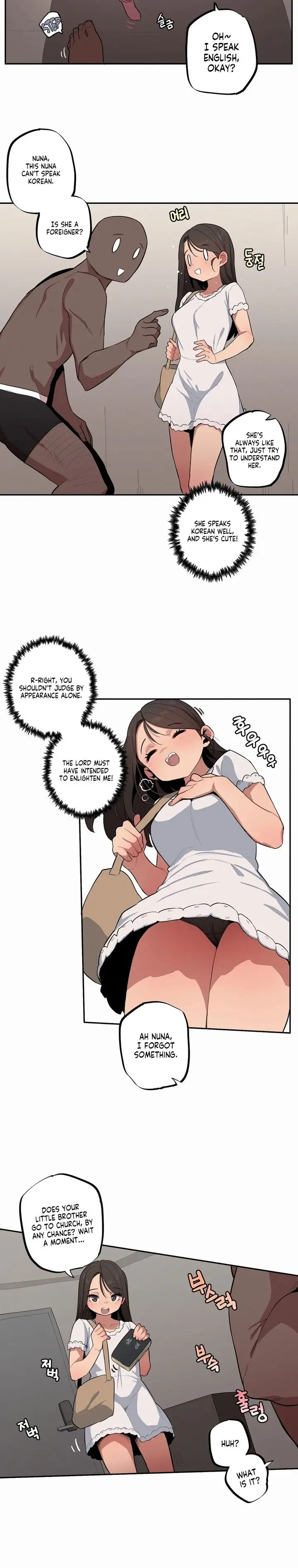Noona and her BIG little Bro chapter 38, page 4