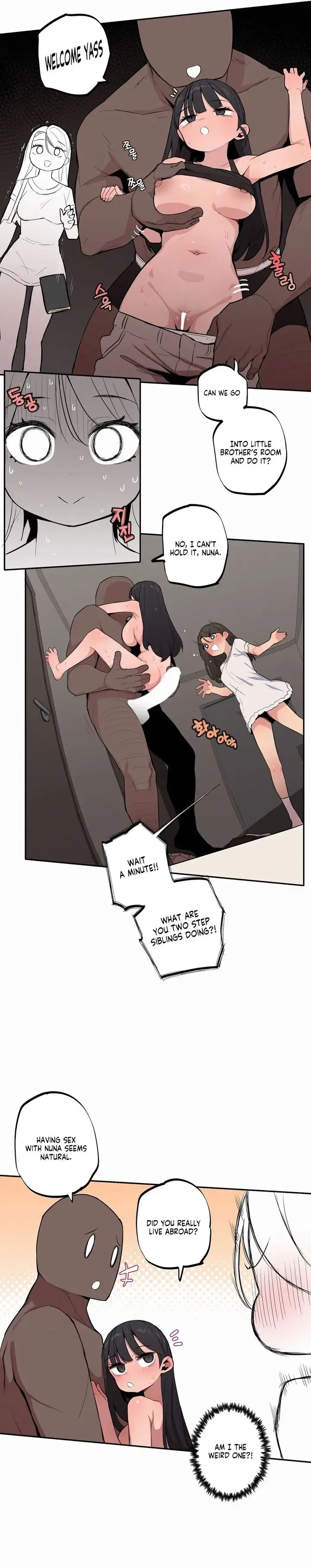 Noona and her BIG little Bro chapter 38, page 5