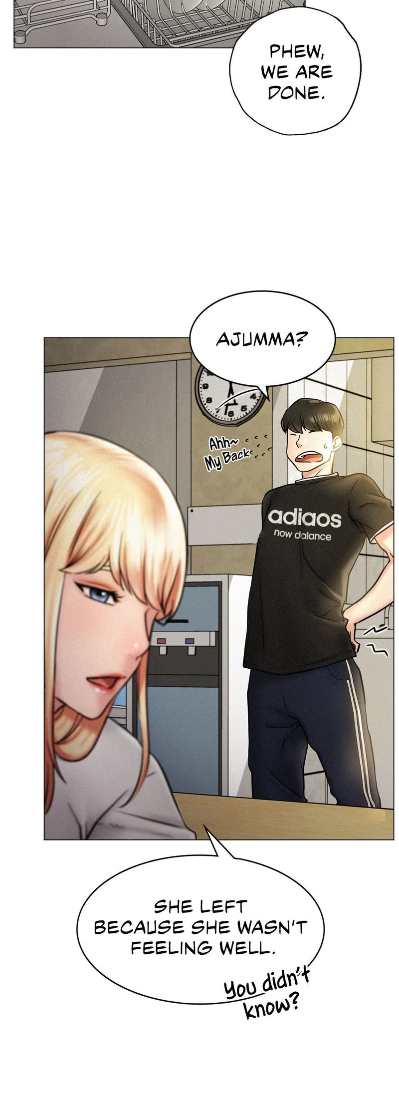 Staying with Ajumma Chapter 2 Page 56