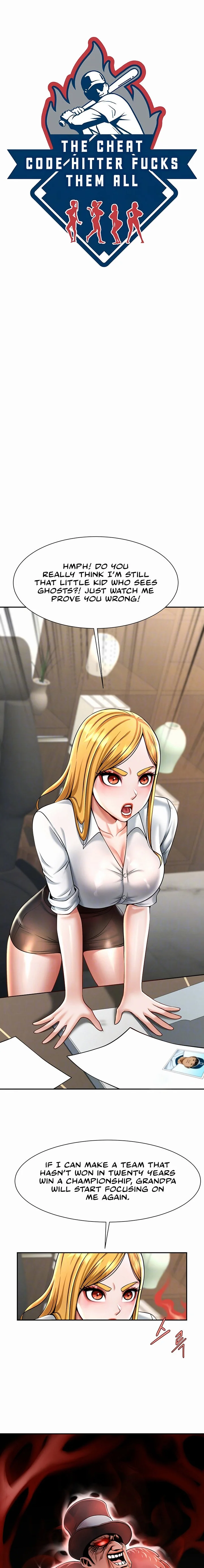 The Cheat Code Hitter Fucks Them All Chapter 11 Page 3
