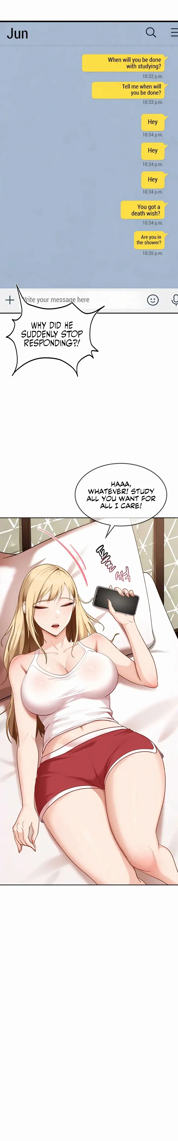 The Female Delinquent Set Her Eyes On Me Chapter 35 Page 27