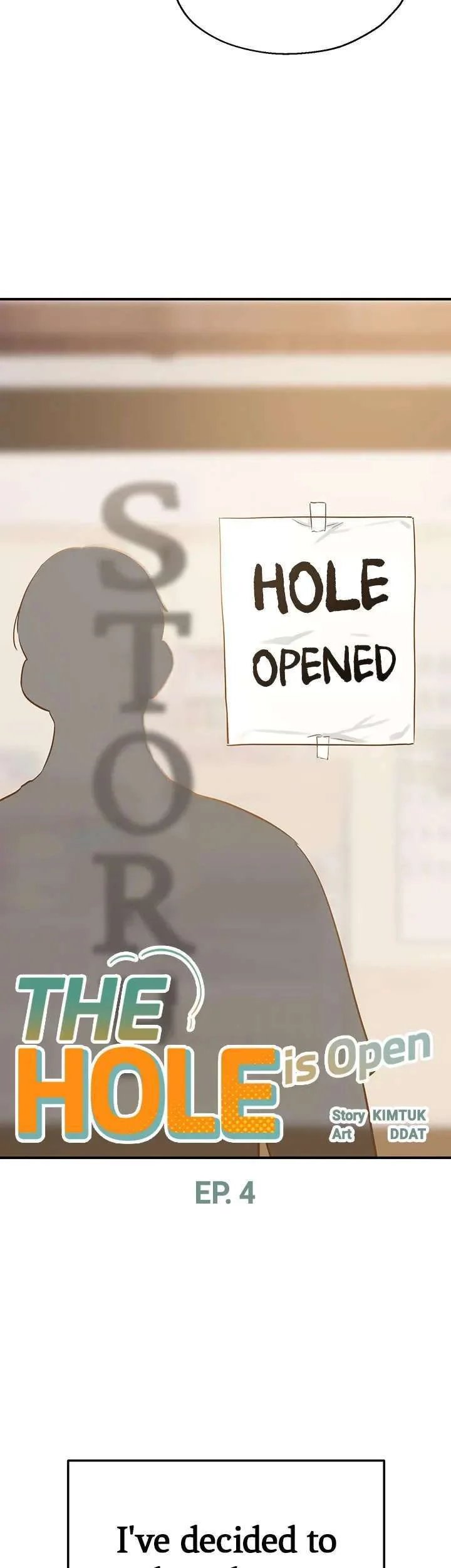 The Hole is Open Chapter 4 Page 4