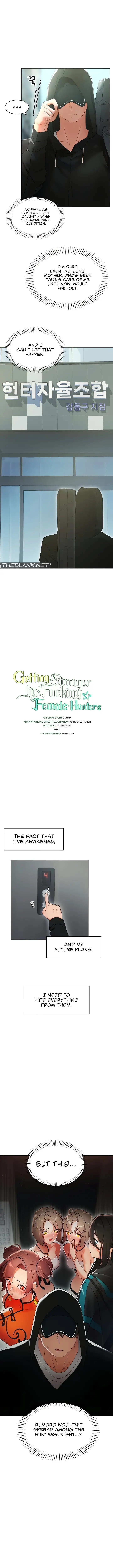 The Protagonist Gets Stronger When He Fucks The Female Hunter Chapter 5 Page 3