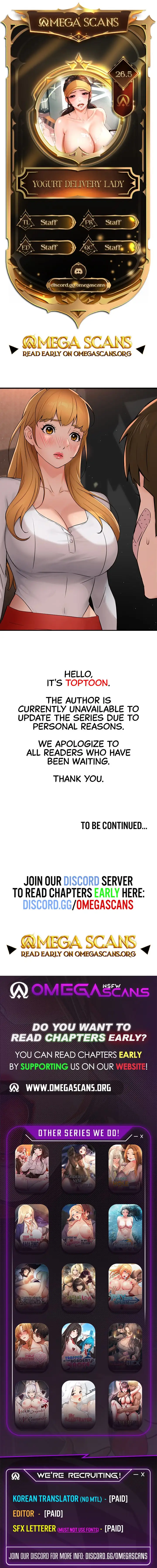 Yogurt Delivery Lady chapter 26.5, page 1